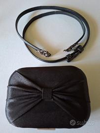 clutch elegante e cinturina 