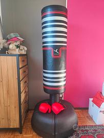 Sacco da boxe autoportante Domyos + guantoni NUOVI