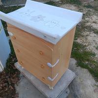 mobile fasciatoio per bambini 