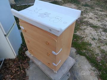 mobile fasciatoio per bambini 