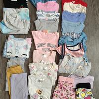 24 capi di abbigliamento bambina 98 cm
