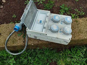 quadro elettrico da cantiere monofase 
