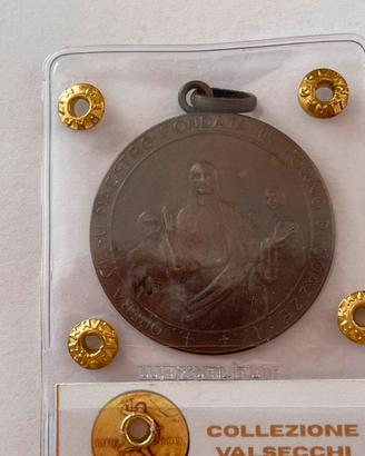 Medaglia Coazze Don Viotti Gesù Maestro qFDC AE