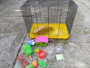 gabbia per criceti/conigli nani,ecc. 