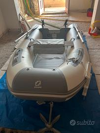 GOMMONE ZODIAC CADET270 ALU con motore MERCURY3,5