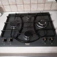 Cucina gas 4 fuochi e cappa 90 cm