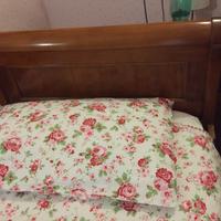 Letto singolo ciliegio a barca