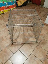 gabbia o recinto modulare in acciaio inox