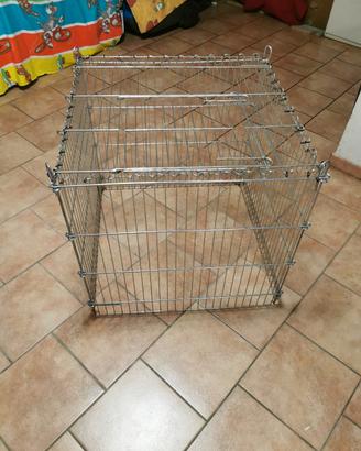gabbia o recinto modulare in acciaio inox