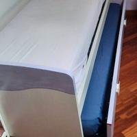 Letto una piazza e cassettone