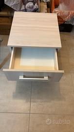 Comodino grancasa colorazione olmo - usato