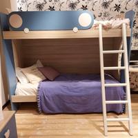 Letto a castello in legno massello per ragazzi
