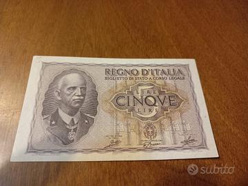 Biglietto di Stato  5 Lire
