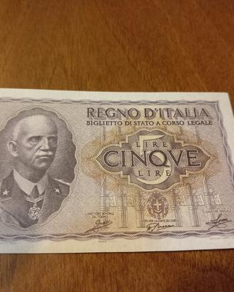 Biglietto di Stato  5 Lire