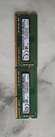RAM DDR4 sodimm - 16GB - 2x8GB Samsung 3200mhz