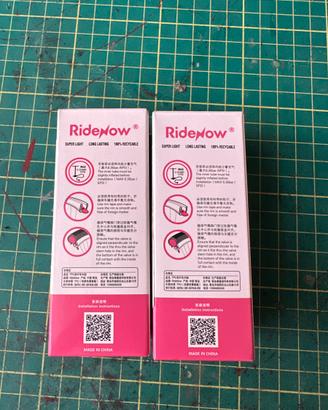 Set di 2 camere d'aria RIDERNOW in TPU.