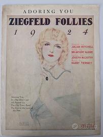 Alberto Vargas: spartito Ziegfeld Follies 1924