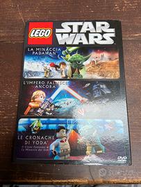 Lego Star Wars box 3 film DVD