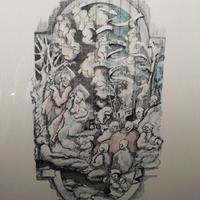 pastello del pittore scultore Mattei