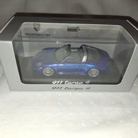 Porsche 911 991 Targa 4 Blu - 1/43 Minichamps