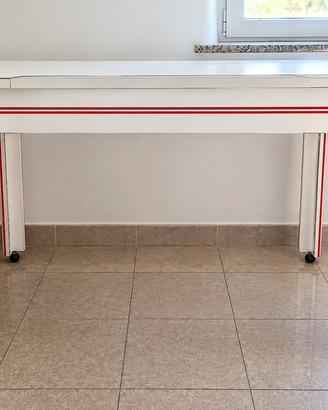 Tavolo allungabile bianco con 4 sedie