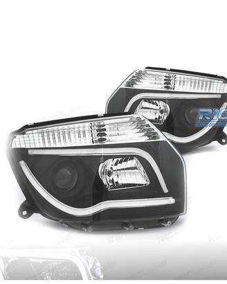FARI DACIA DUSTER 10-13 TUBE LIGHT FONDO NERO