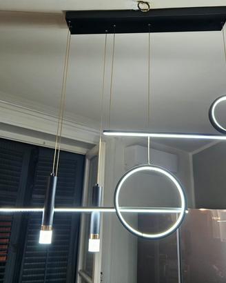Lampadario a led moderno