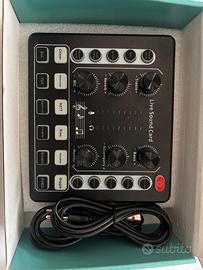 Placa de sunet Live sound card