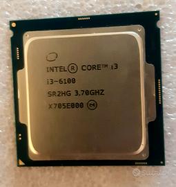 INTEL Core i3-6100 CPU SOCKET 1151 -(CU07)