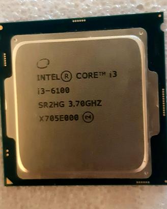 INTEL Core i3-6100 CPU SOCKET 1151 -(CU07)