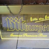 Antica insegna al neon BITBURGER