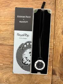 Audemars Piguet x Swatch Royal Pop "Ocho Negro"