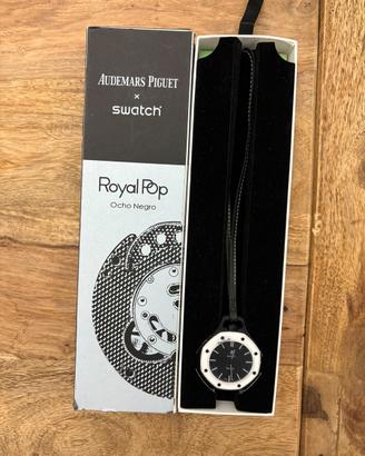 Audemars Piguet x Swatch Royal Pop "Ocho Negro"