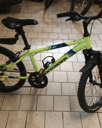 bici Rockrider da 20 pollici. 