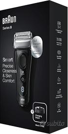 Braun Series 8, Regolabarba Uomo.Nero