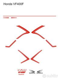Adesivi MOTO HONDA VF400F