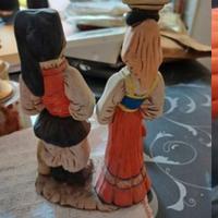 statue in costume sardo 