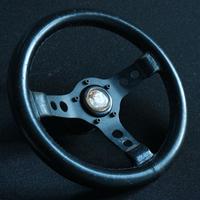 Volante Originale Fiat con Clacson e mozzo d'Epoca