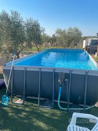 Piscina INTEX X-FRAME 7.32x3.66