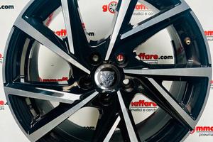 4 cerchi lega jaguar l.rover velar volvo r18 lt362
