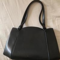 Autentica borsa, anni 50 blu notte