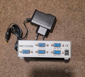4 Port VGA Splitter