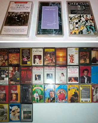 Musicassetta musica Jazz lirica classica