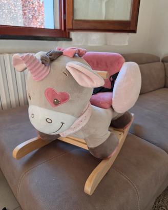 Dondolo Unicorno Nattou
