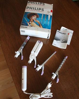 Piastra Philips Capelli Ricci e Lisci 5 Accessori