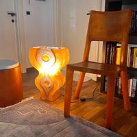 Arredo Sedia Lampada Sgabello Vetroresina