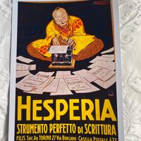 Poster art déco formato A4 repro artistica