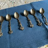 6 antichi cucchiaini