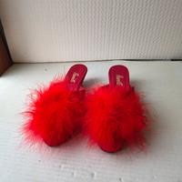 ciabatte da camera rosse Henriette 