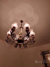 lampadario stile antico